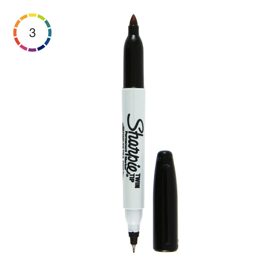 Sharpie Twin Tip Marker Pen, 1.5mm / 0.4mm