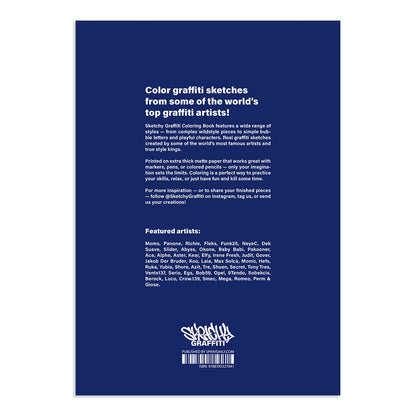 Sketchy Graffiti Coloring Book