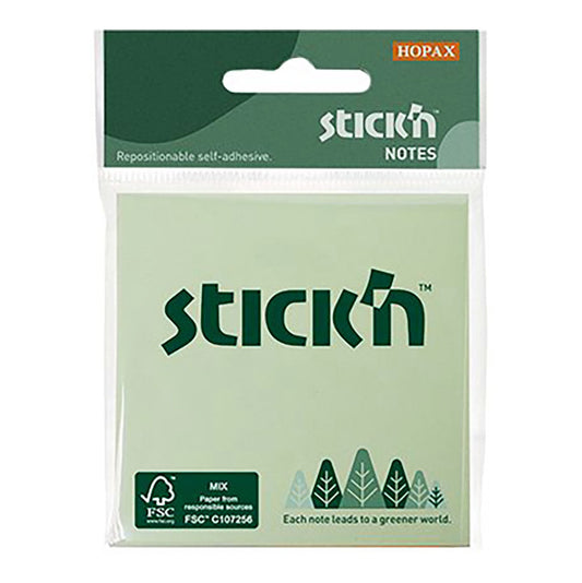 Stick'N Notes FSC 76x76 mm 3 Colors/150 Sheets