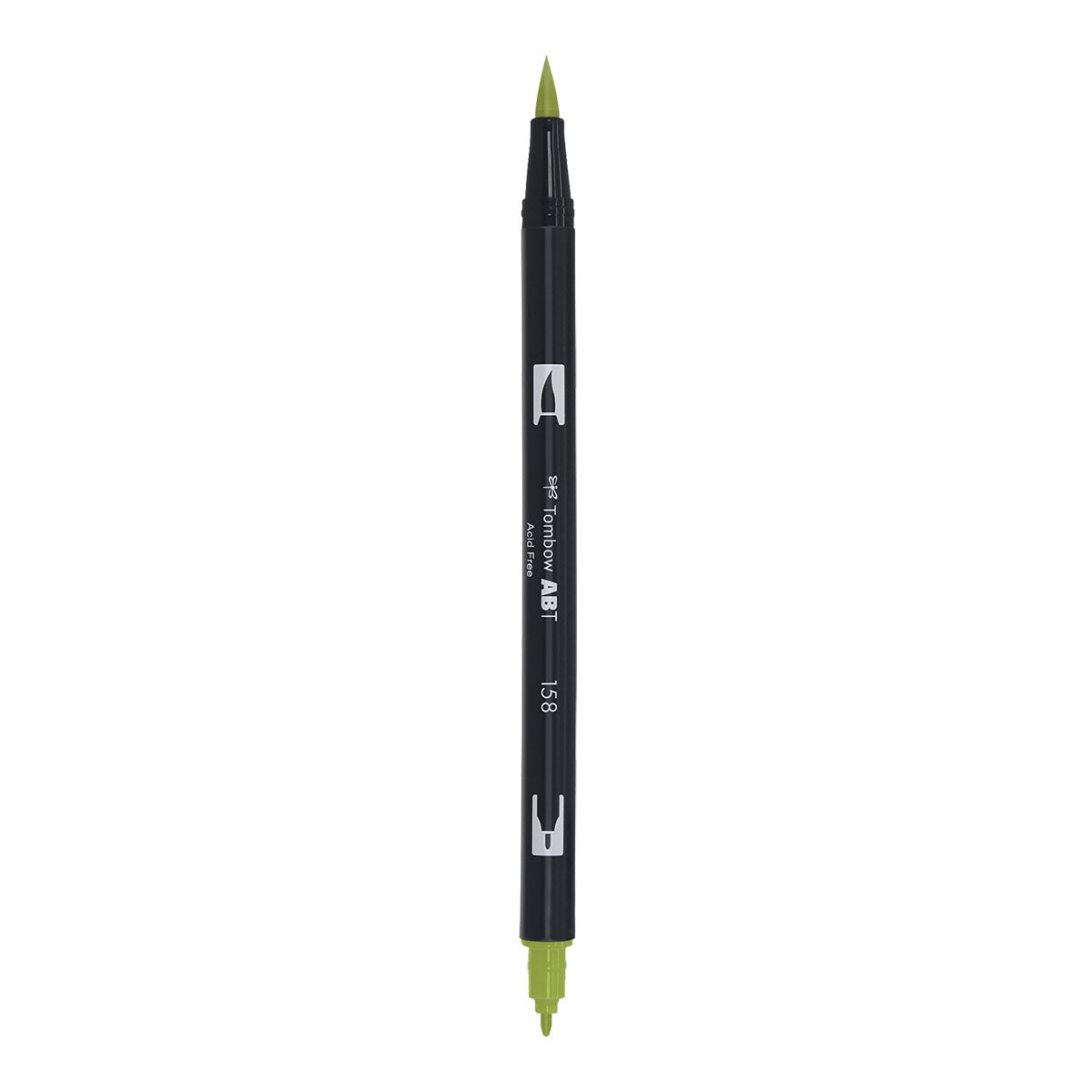 Tombow ABT Dual Brush Pen in Dark Olive (158)