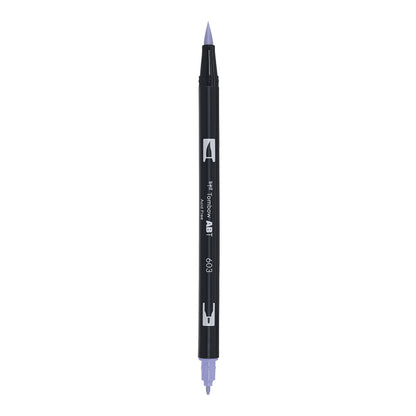 Tombow ABT Dual Brush Pen in Periwinkle (603)