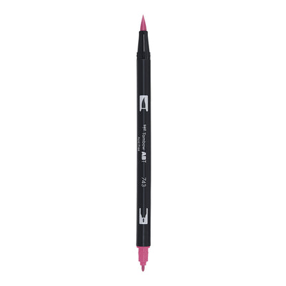 Tombow ABT Dual Brush Pen in Hot Pink (743)