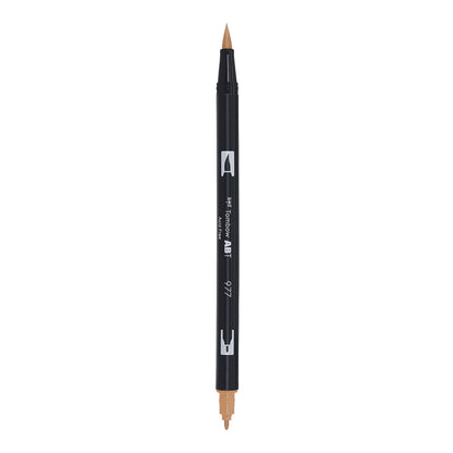 Tombow ABT Dual Brush Pen in Saddle Brown (977)