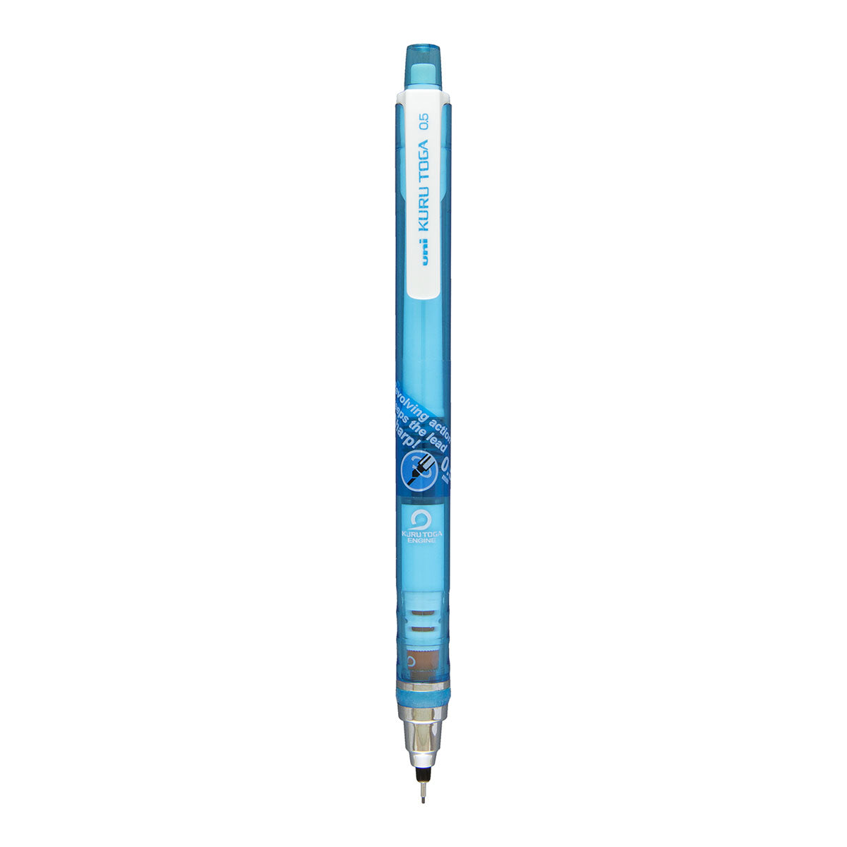 Uni Kuru Toga Mechanical Pencil 0.5 mm, Blue