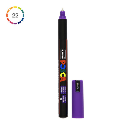 Uni Posca Marker PC-1MR, Ultra Fine 0.7 mm