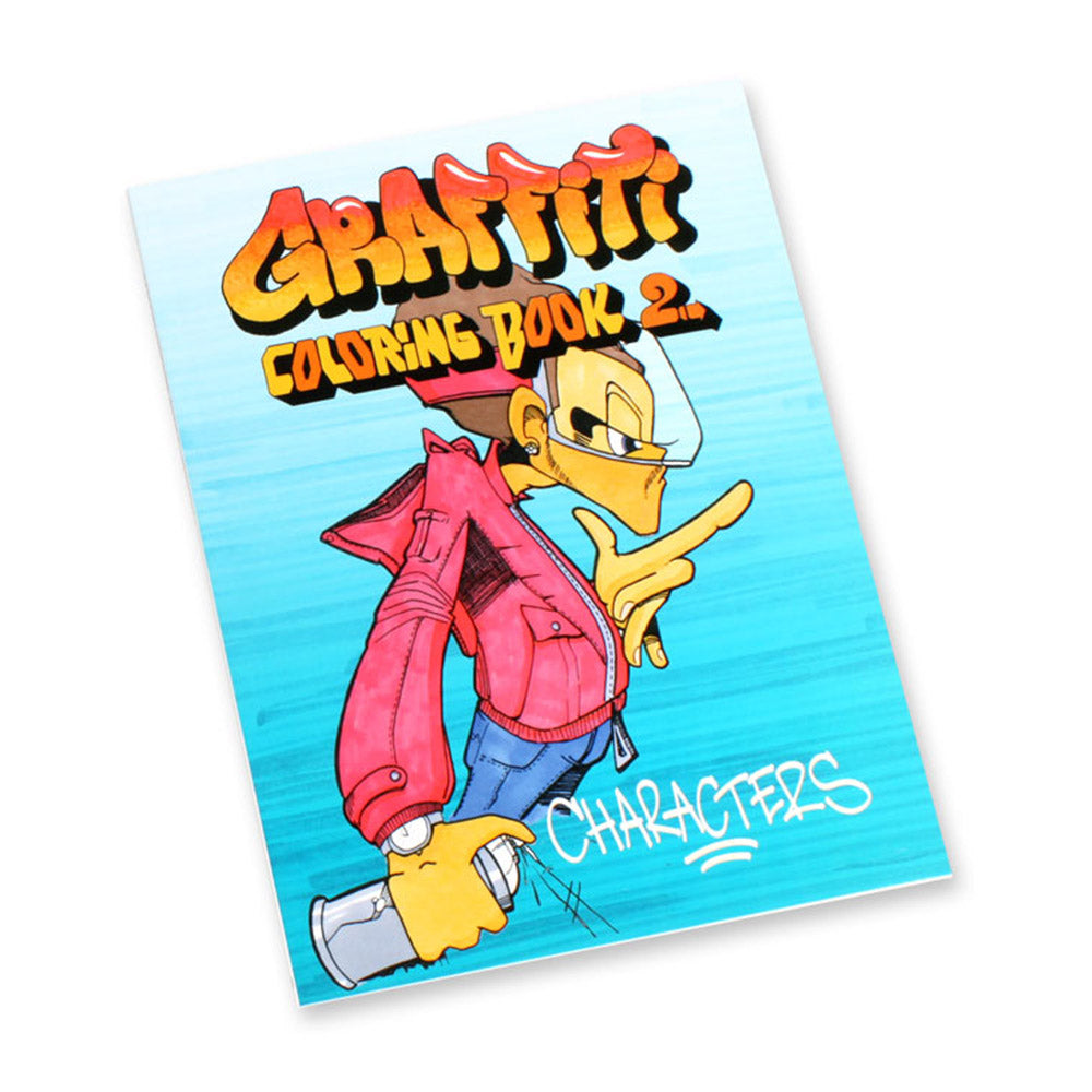 Graffiti Coloring Book #2, Characters