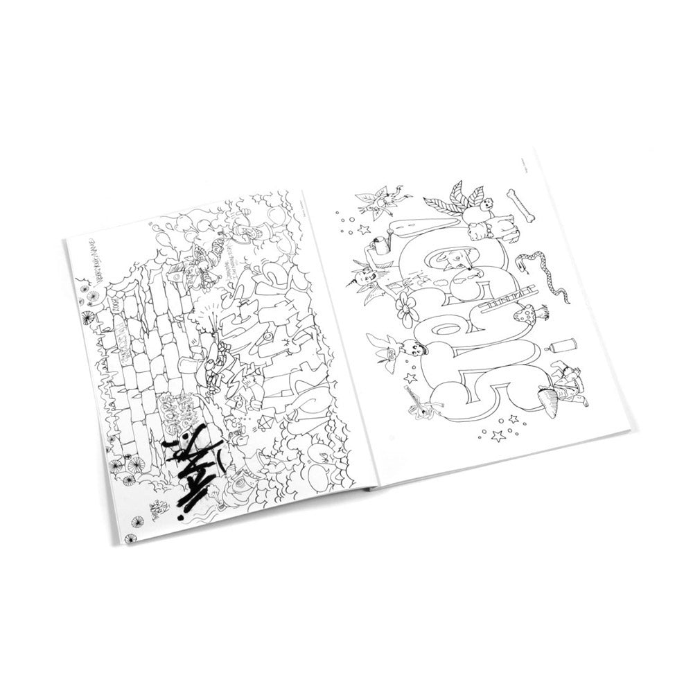 Graffiti Coloring Book