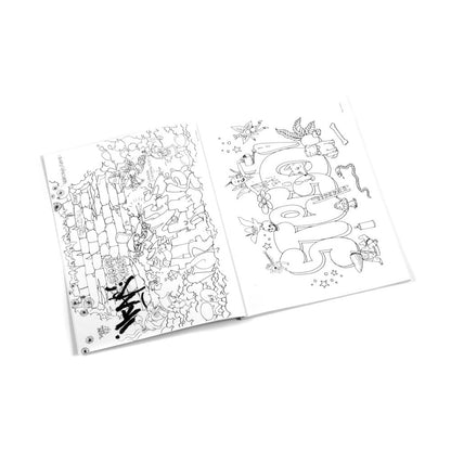 Graffiti Coloring Book