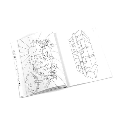 Graffiti Coloring Book