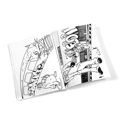 Graffiti Coloring Book