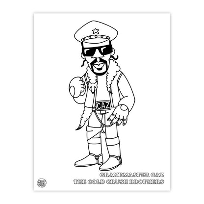 HipHop Coloring book